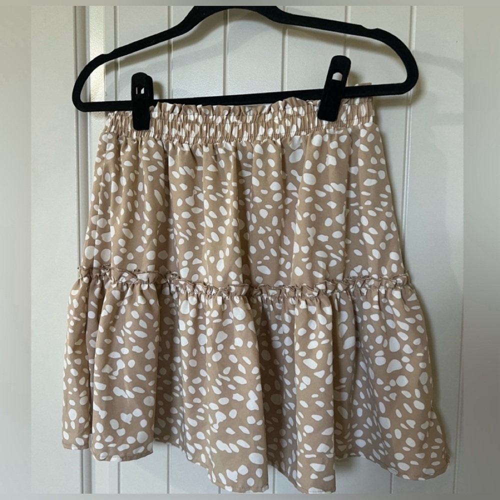 NWT FASHION CLASSIC COLLECTION POLKADOT MINI SKIRT